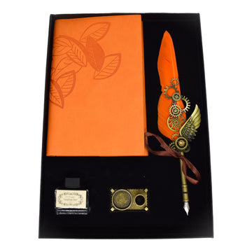 Set Cadou Toc Pana + Agenda Orange